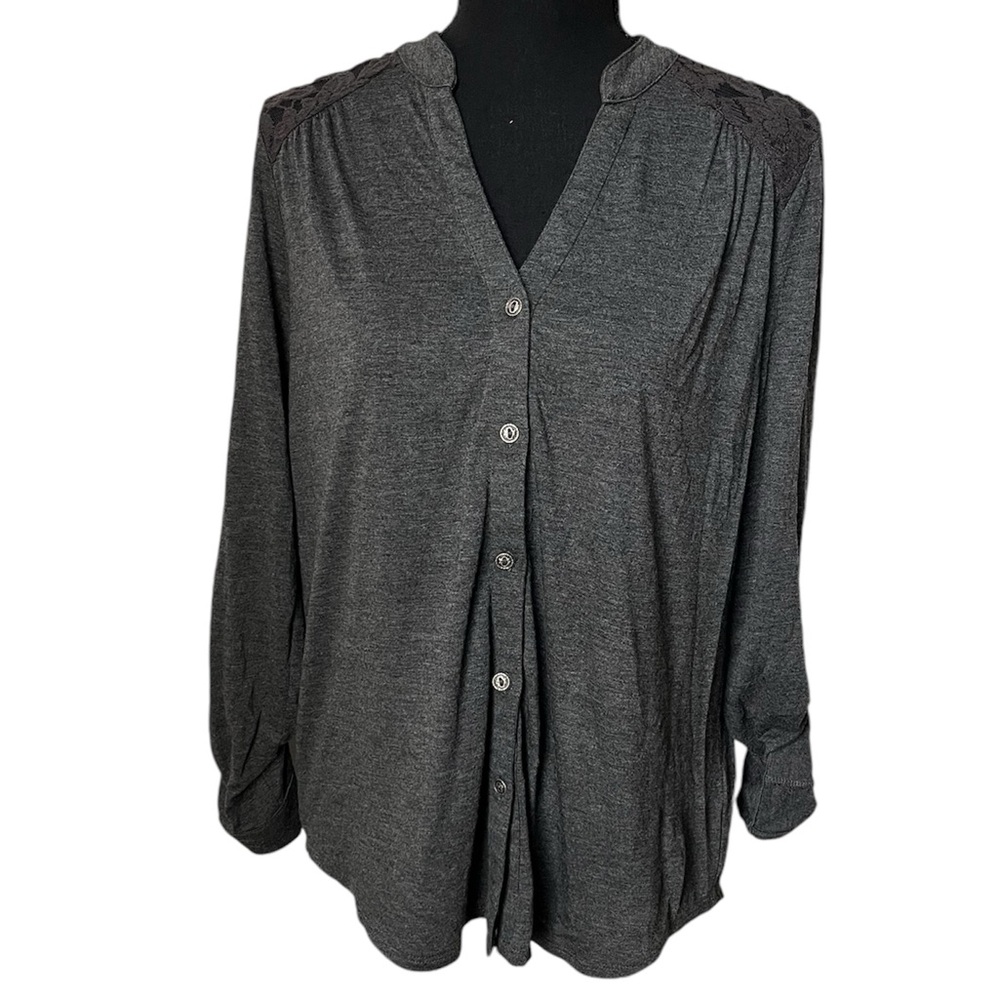 Xhilaration Dark Gray Cardigan